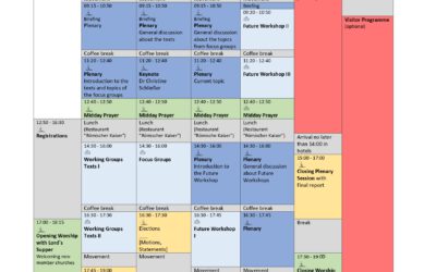 The *Preliminary* 2024 General Assembly Program is Here!/Das *vorläufige* Programm der Vollversammlung 2024 ist Hier!