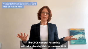 Miriam Rose- Einladung Zur GEKE Vollversammlung/Invitation to the CPCE General Assembly